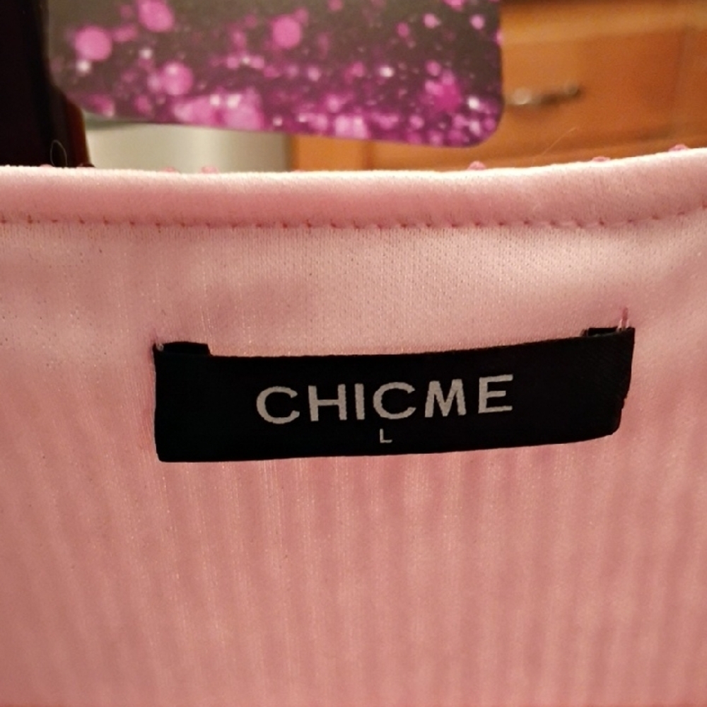 Glamorous Pink Sequin Blazer by Chicme - Picture 2 of 4